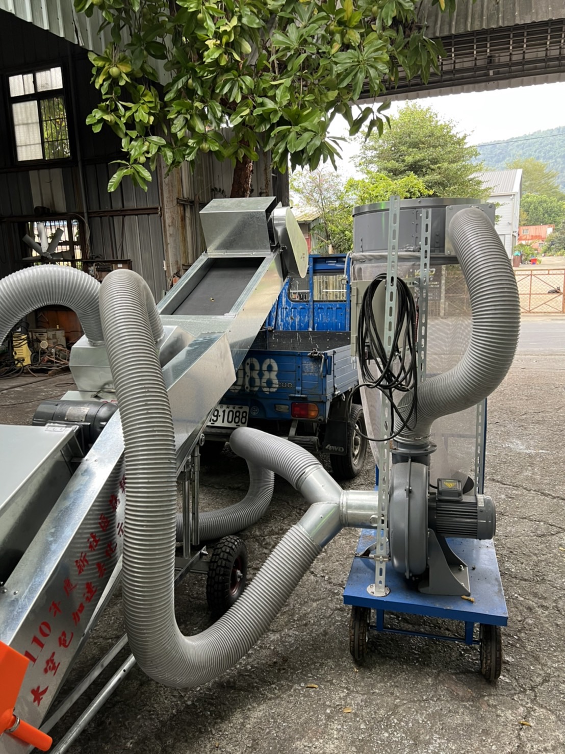 香菇廢棄太空包處理機4